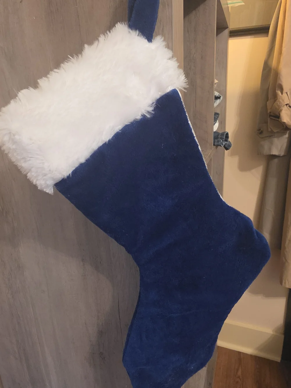 Forever Collectibles New York Yankees Navy and White Holiday Stocking